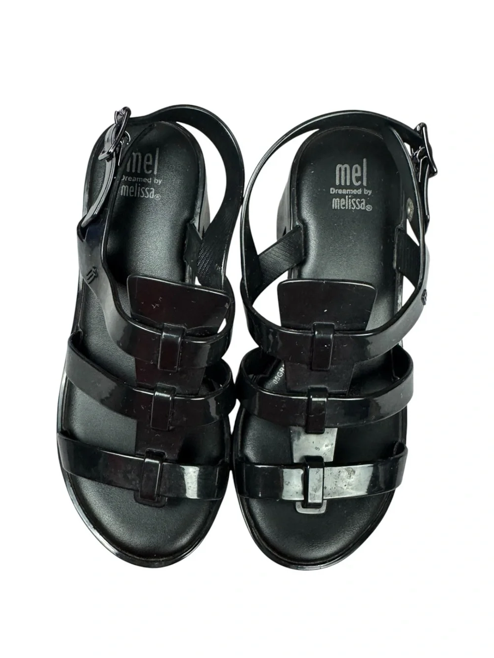 Mini Melissa Mel Flox High Slingback kids Sandal sz 2